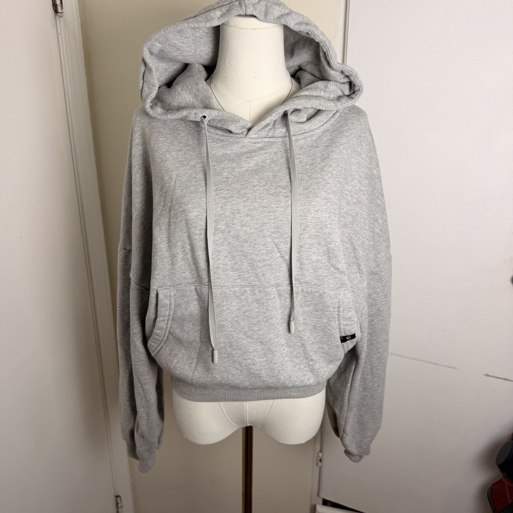 Popflex Cloud Women's Pullover Hoodie Gray Size XXS/XS Extra Exquisite - Picture 2 of 8